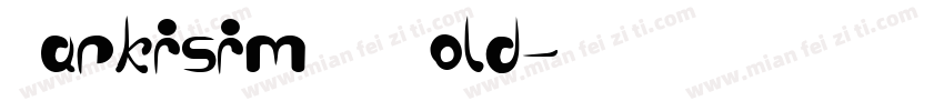 NarkisimMF Bold字体转换